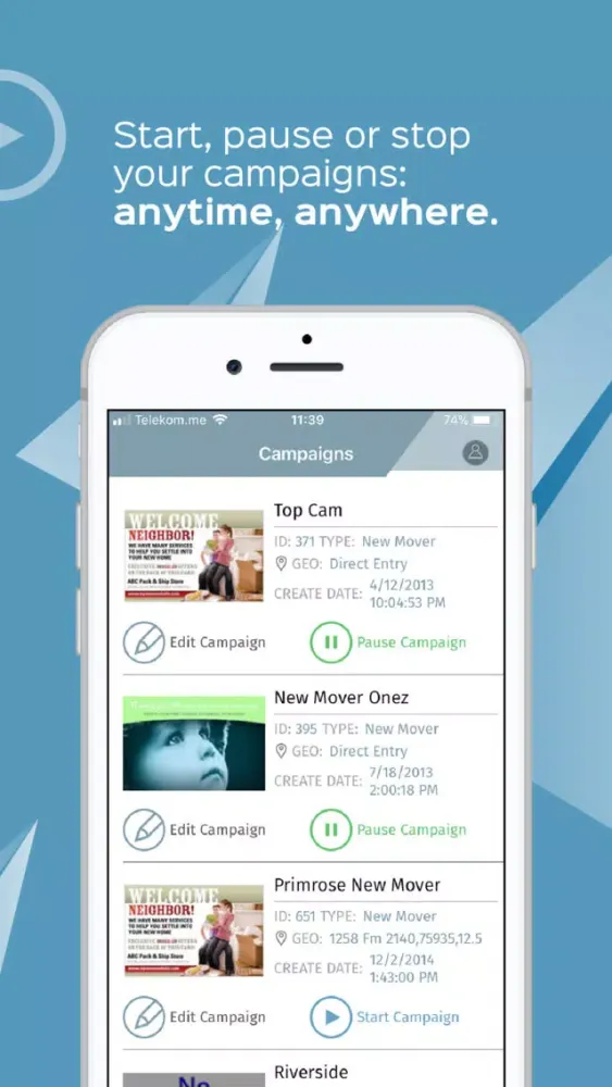 Campaign Manager by Arken Tech स्क्रीनशॉट