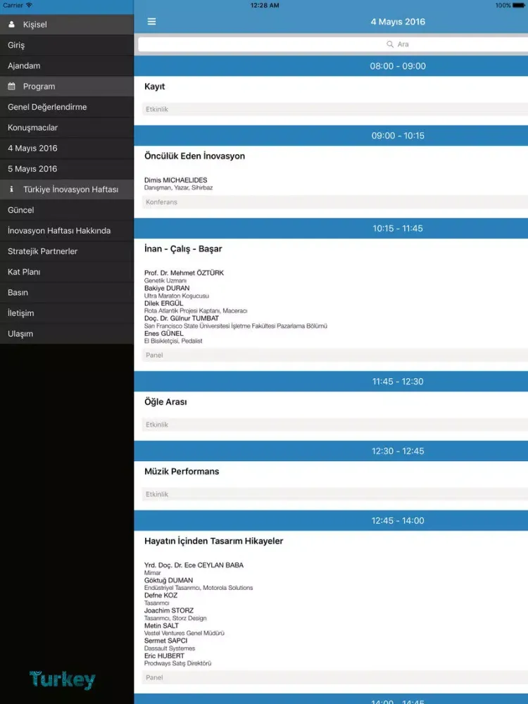 Inovapp iPad  Ekran Görüntüleri