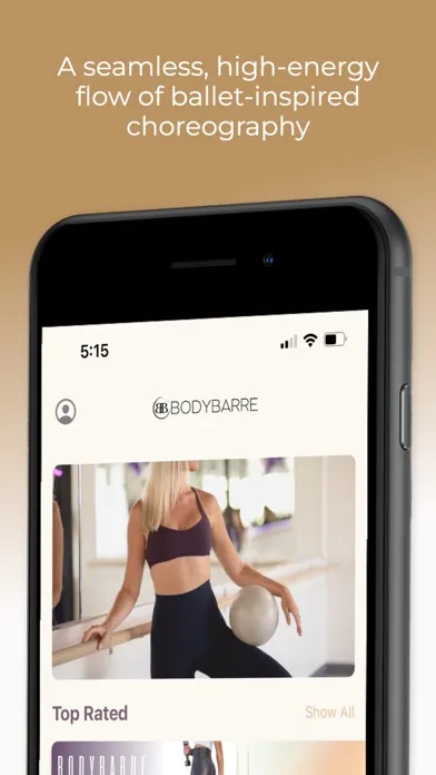 ภาพหน้าจอของ BodyBarre.
