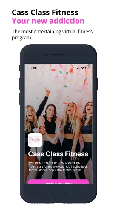 Zrzuty ekranu Cass Class Fitness