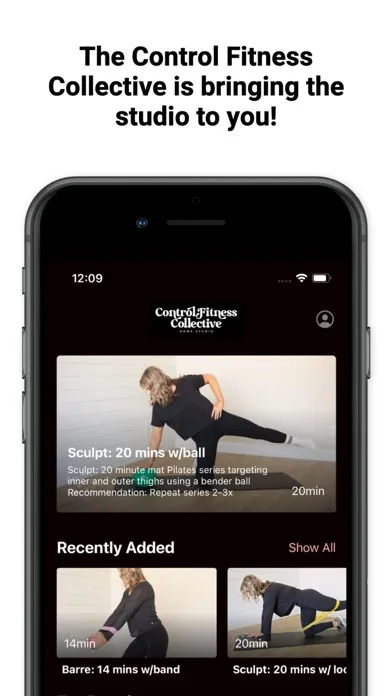 Control Fitness Collective स्क्रीनशॉट