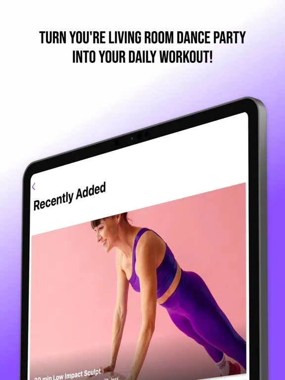 Dance Factory WFH iPad  스크린샷