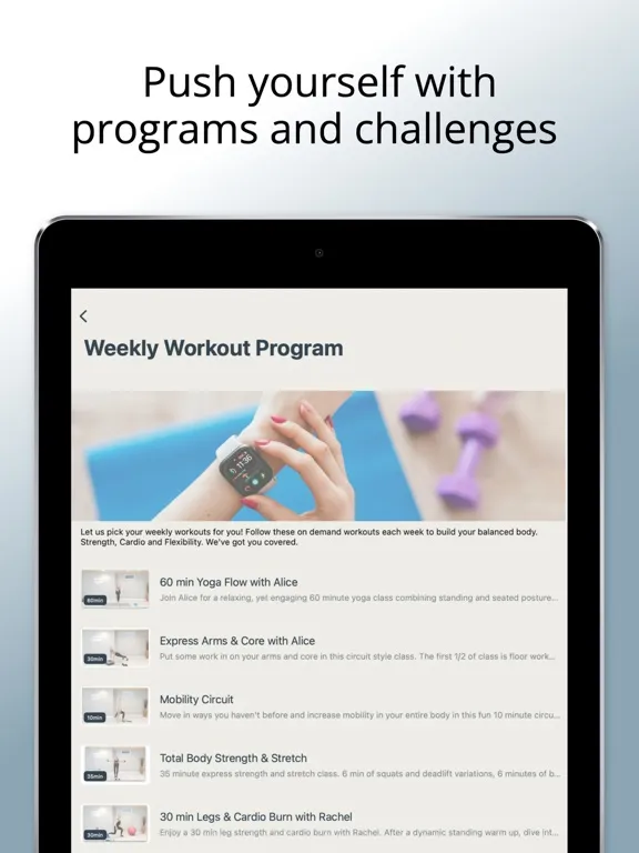 Скриншоты Flostate Yoga & Fitness iPad 