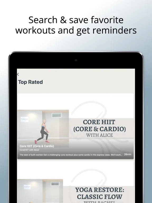 Скриншоты Flostate Yoga & Fitness iPad 