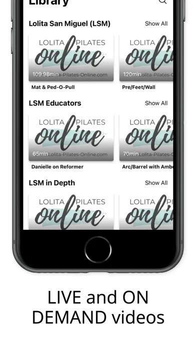 Lolita Pilates Online应用截图