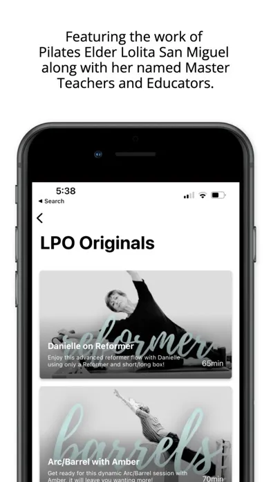 Lolita Pilates Online应用截图