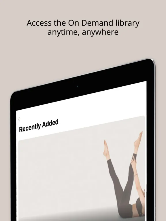 Скриншоты Long Lean Pilates iPad 