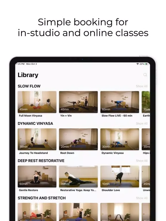 This is Luna Yoga iPad 应用截图