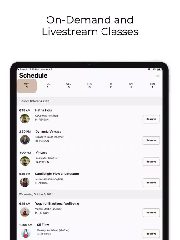 This is Luna Yoga iPad 应用截图