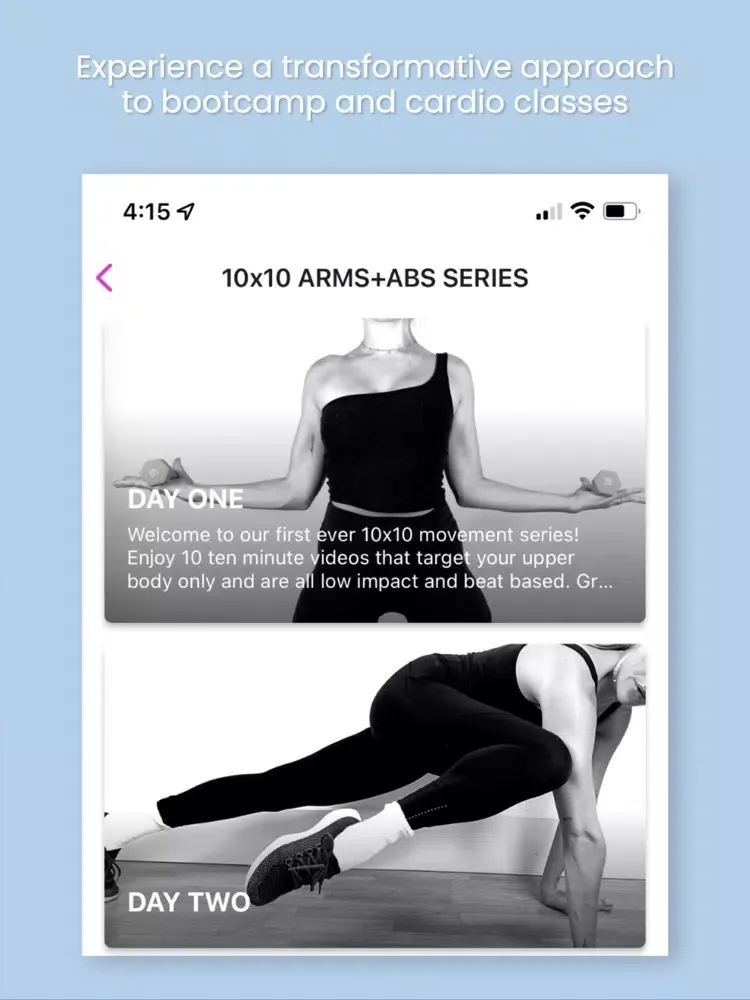ภาพหน้าจอของ MOVE WITH - Full Body Workouts iPad 