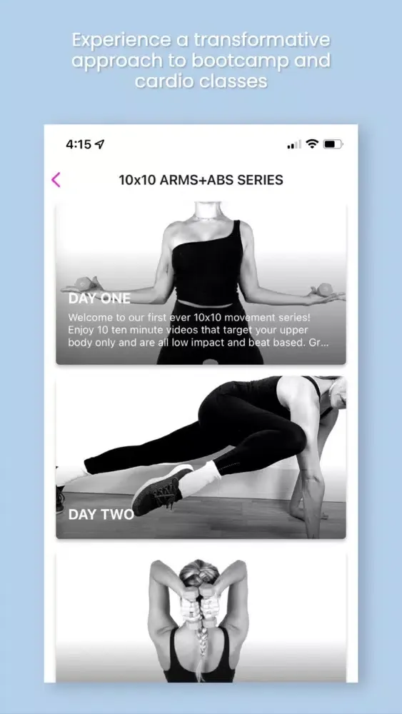 ภาพหน้าจอของ MOVE WITH - Full Body Workouts