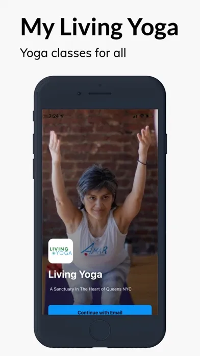 Capturas de tela do Living Yoga