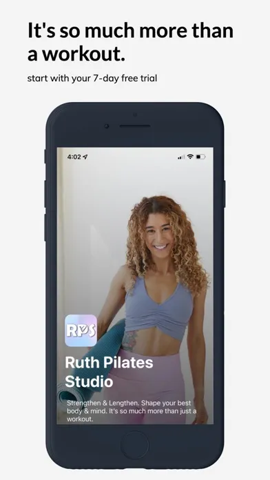Captures d'écran de Ruth Pilates Studio