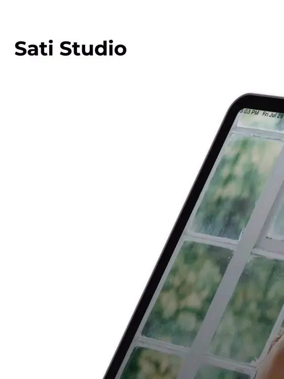 SATI studio iPad  スクリーンショット