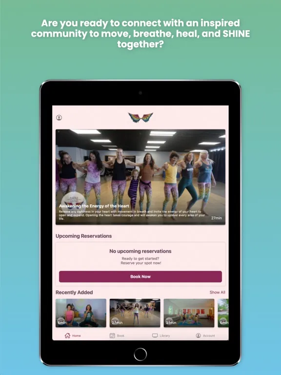 Shine Living Community Studio iPad  Ekran Görüntüleri