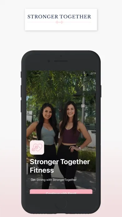 ภาพหน้าจอของ Stronger Together Fitness