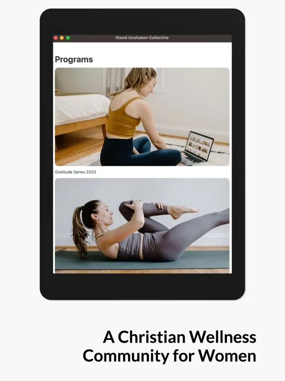 Stand Unshaken Collective iPad  Screenshots