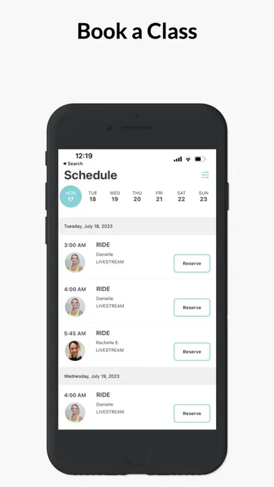 DDB Fitness Screenshots