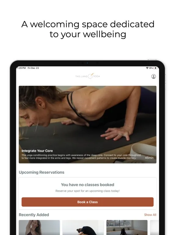 This Land Yoga iPad  스크린샷