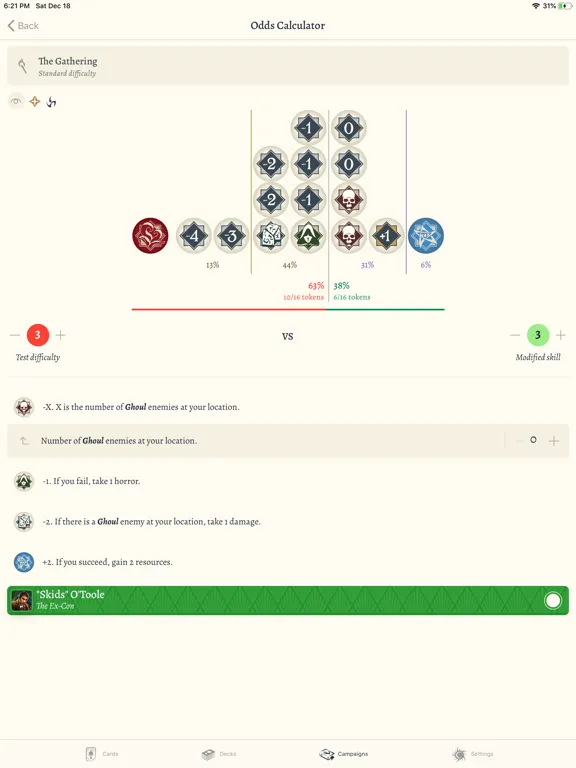 تصاویر Arkham Cards iPad 