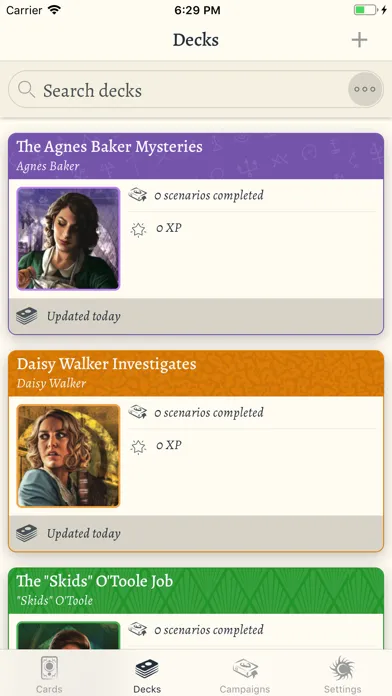 تصاویر Arkham Cards