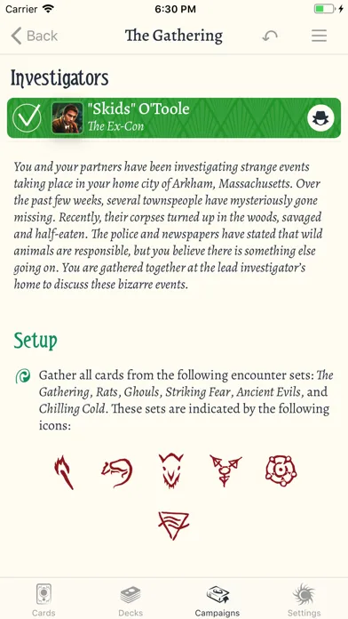 تصاویر Arkham Cards