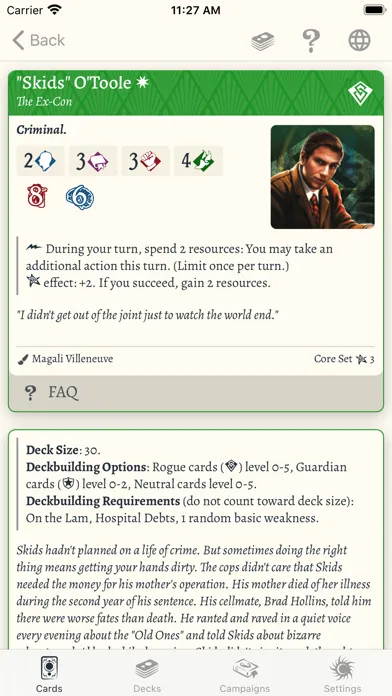 تصاویر Arkham Cards