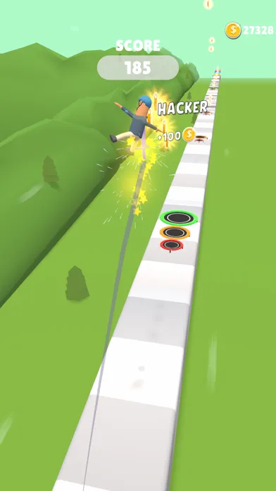 Capturas de tela do Pogo Race!!