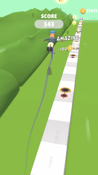 Capturas de tela do Pogo Race!!
