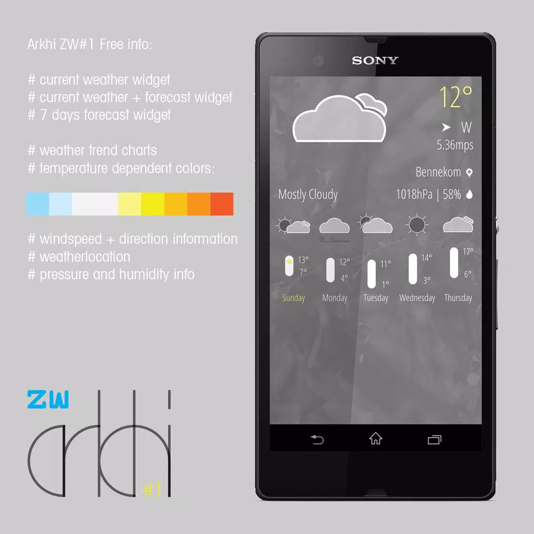 Arkhi Zooper #1 Free Weather Screenshots