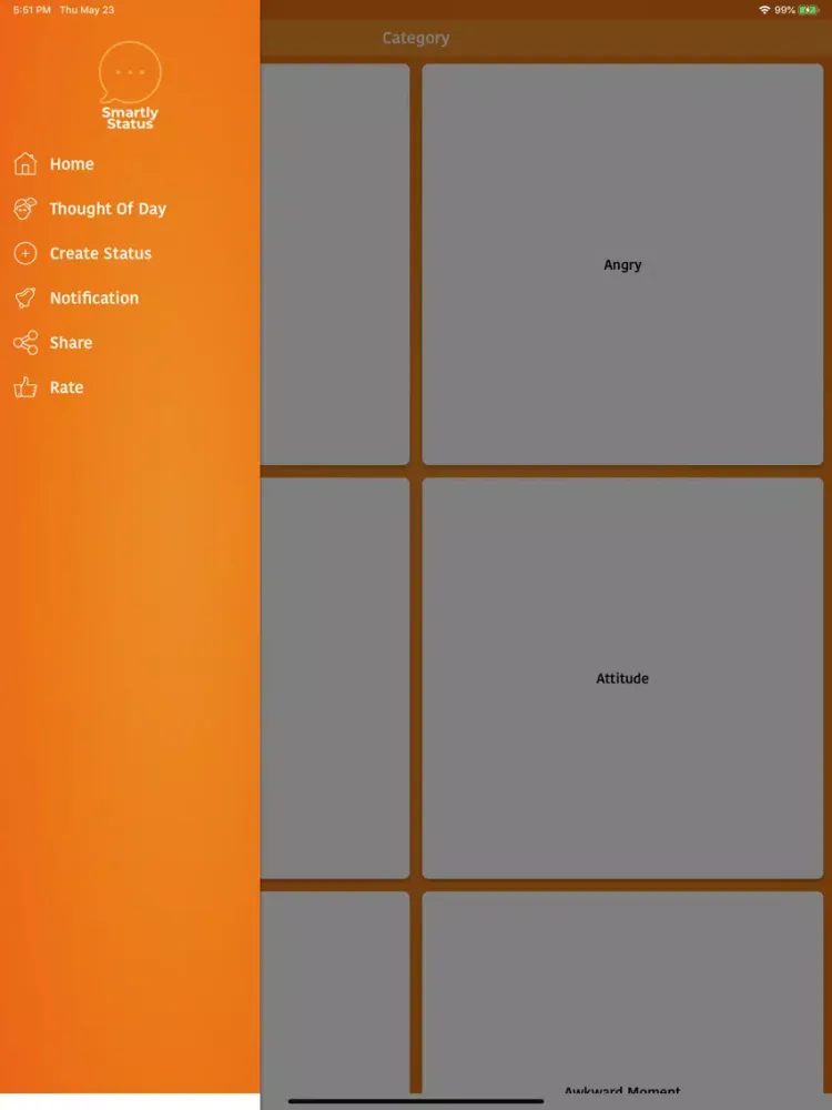 Captures d'écran de Smartly Status iPad 