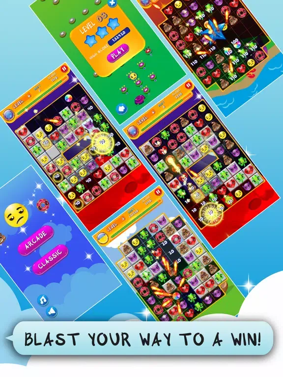 Smash Emoji Crush 2017 iPad 應用截圖