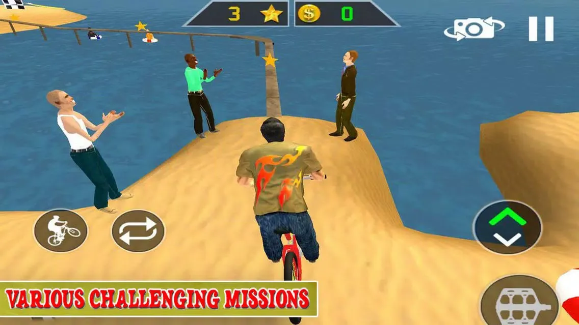 Bicycle Stunts Extreme Beach Screenshots