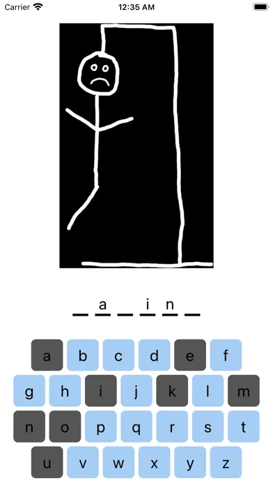 ภาพหน้าจอของ Pinoy Hangman