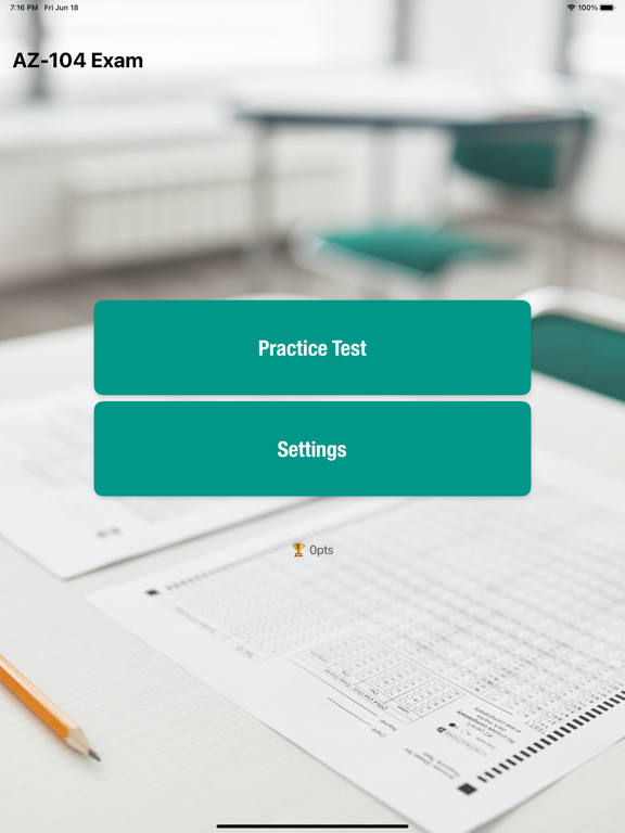 تصاویر AZ-104 Practice Exam iPad 