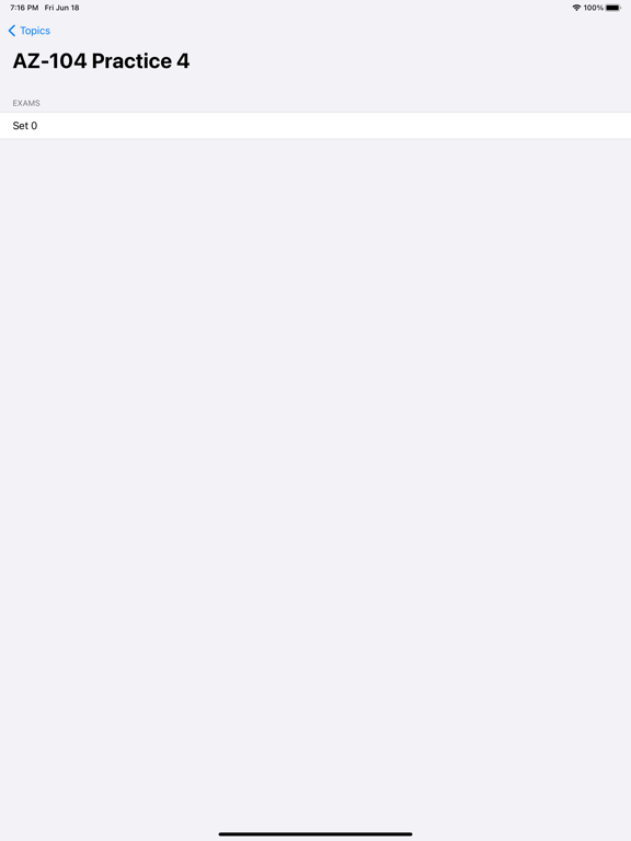 تصاویر AZ-104 Practice Exam iPad 