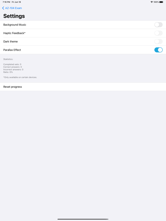 تصاویر AZ-104 Practice Exam iPad 