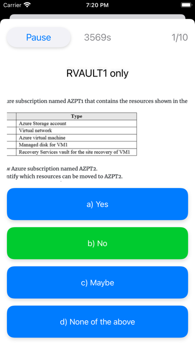 تصاویر AZ-104 Practice Exam