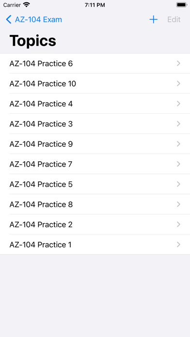 تصاویر AZ-104 Practice Exam