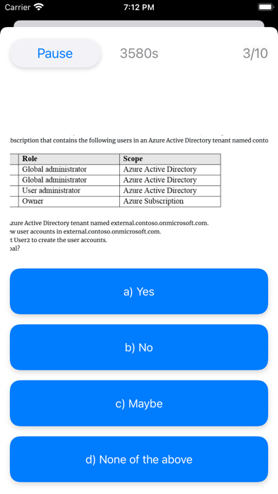 تصاویر AZ-104 Practice Exam