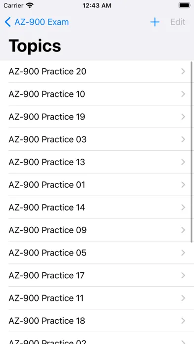 Zrzuty ekranu AZ-900 Practice Exam