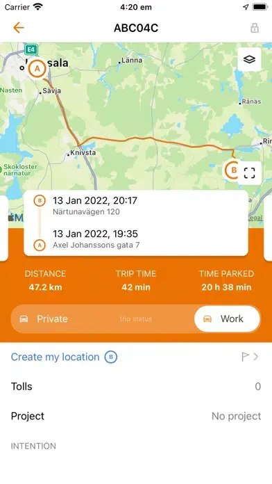 Zrzuty ekranu Infobric Fleet