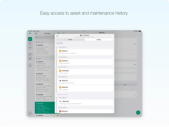 FastWork Work Order Management iPad 应用截图