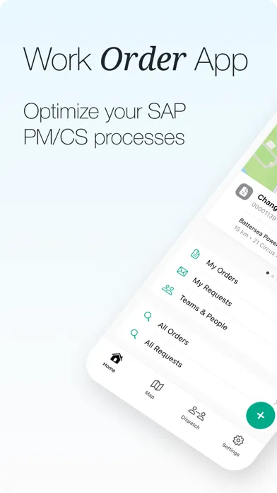 FastWork Work Order Management应用截图