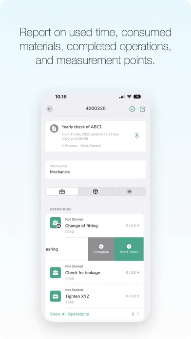 FastWork Work Order Management应用截图