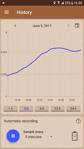 Screenshot di Accurate Altimeter