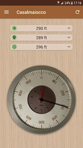 Screenshot di Accurate Altimeter