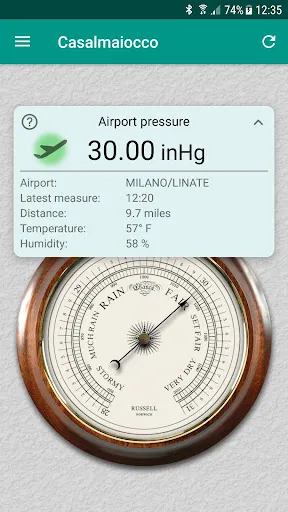 Accurate Barometer Ekran Görüntüleri