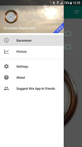 Accurate Barometer Ekran Görüntüleri