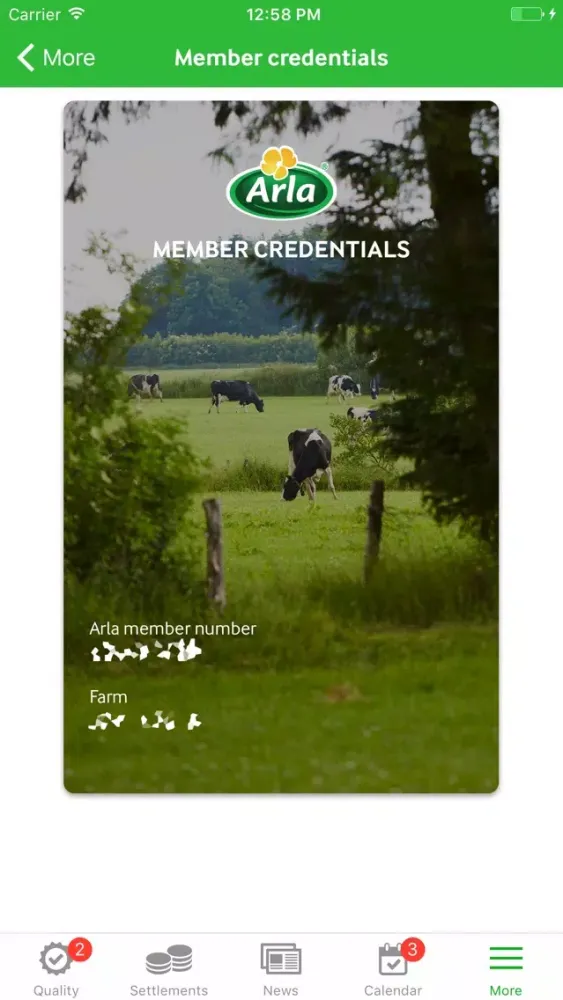 Arla Farmers应用截图